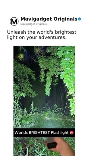 Ultra Powerful Rechargeable Portable Camping Outdoor Flashlight