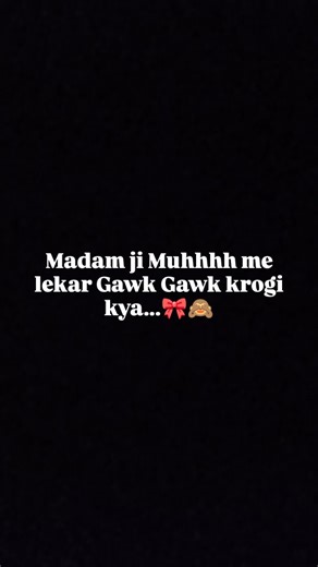 𝓡𝓪𝓳...🥂 on Instagram: "Gawk gawk karogi 🎀🙈"