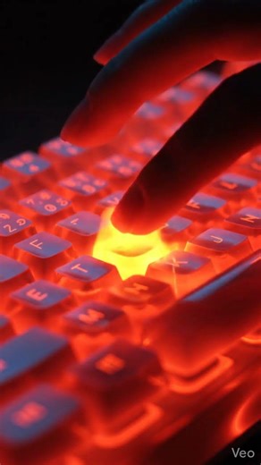 Lava Inside This Keyboard ASMR