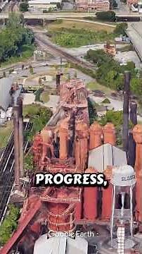 Historic Sloss Furnaces Birmingham | Industrial Heritage Landmark USA #SlossFurnaces #BirminghamAla