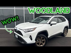 The 2023 Toyota RAV4 hybrid WOODLAND edition review! VERY different!