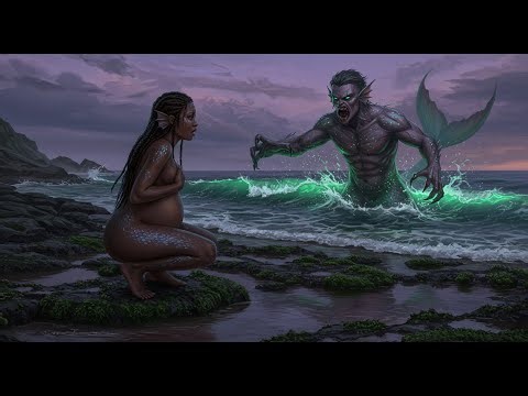 After the Mermaid Captured Her, She Became Pregnant For A Merman