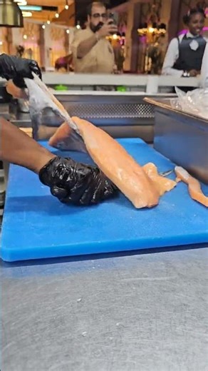 Fillet Salmon #salmon #cheflife