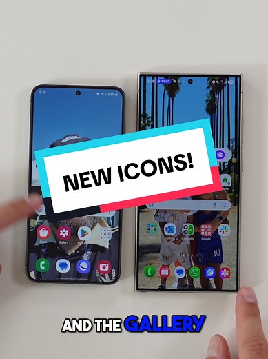 Explore New Icons in One UI 7 Beta Update