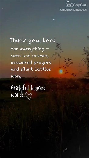 Thank You Lord 🙏🏽