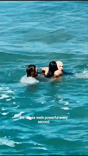 Hero Saves Drowning Girl in Ocean 🌊 | Real Life Rescue Story #shorts #shortsfeed #rescue #facts