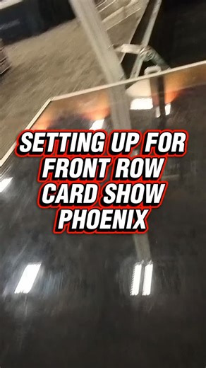 Behind the scenes setting up for Front Row Card Show in Phoenix. Pokémon TCG weekend loading. With @da_mexicanhipstrs_mons FULL VIDEO ON YOUTUBE #PokemonTCG #FrontRowCardShow #CardShowVibes #PokemonCards #TCGCommunity PhoenixAZ BehindTheScenes BoomboppiPapi | BoomboppiPapi | Facebook