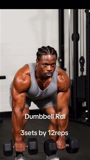 Dumbbell Rdl workout #fitness #motivation #foryou