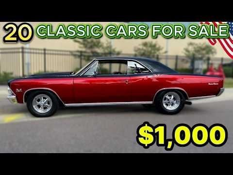 20 Cheap Classic Cars Sale — Buy Direct from Owners!!