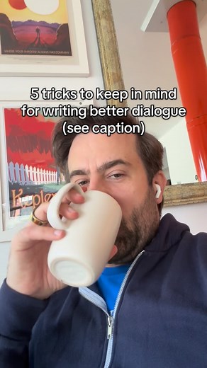 @hollyweirdwithcolby on Instagram: "Looking for ways as a screenwriter to to improve your dialogue? Here are five things to keep in mind to elevate the dialogue in your screenplay. 1. People rarely know what they really mean, and often use words to lie and action to tell the truth. 2. Good dialogue doesn’t have to sound “real.” In fact, it might sound better. 3. As you revise your screenplay think about the edit of the film. You’ll most likely want your scene to be much shorter and punchier than