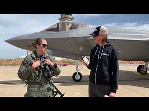 5 Questions with F-35 Demo Pilots Kristin "BEO" Wolfe in Interview, Hill AFB Utah, June 6, 2022