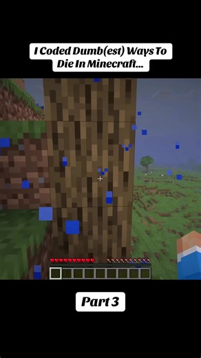 I Coded Dumb(est) Ways To Die In Minecraft... #minecraft #miecrafttutorial #minecraftbuilding #hardcoreminecraft #minecraftmob