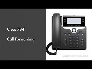 Cisco 7841 Call Forwarding