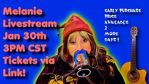Melanie’s LIVE STREAM CONCERT coming soooon❤️🎶 PS💚👍 To purchase ticket just click on the link via computer💻💜 Can be purchased through PayPal, Venmo or Facebook https://www.facebook.com/events/340082417061967/ PSS And yessss: ) , winter mugs are still available at ... https://punkarmy.net/product/melaniewintermug/ 🍺🍵💙🐻❄️🎶 | Melanie