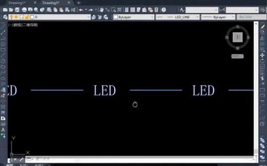 CAD教程-CAD中如何创建LED灯带线形？