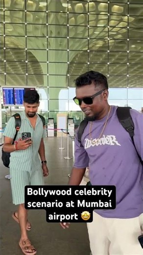 Mumbai airport atrocities with friends 🤩😂 #comedy #funnyvideo #HussainManimegalai