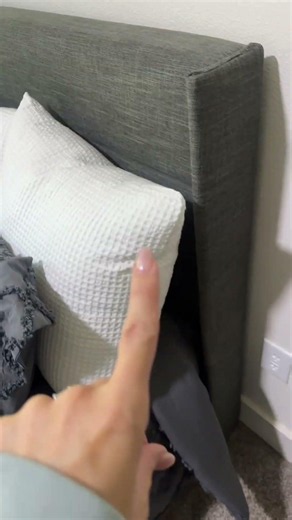 A bed frame with built-in storage just makes sense