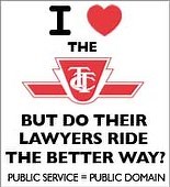 Toronto transit fans to Commission: withdraw anagram map lawsuit threat