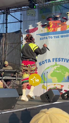 Sjava Performs Live at Kota Festival Jozi