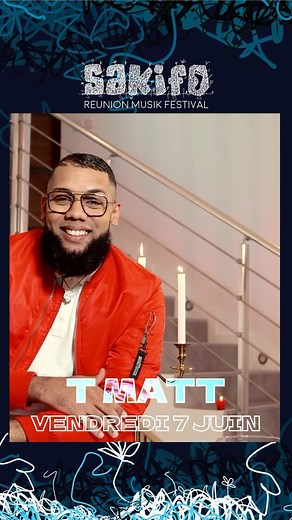 11 reactions · 3 comments | « Faux de Faux », « Ce soir », « Bubble up », « Reste encore », « La kaz » et bien d’autres, autant de titres de T Matt tous devenus des classiques de la scène réunionnaise.  Retrouvez @tmatt440 sur la scène Filaos le vendredi 7 juin !  ️ Billetterie : Lien en bio #tmatt #sakifo2024 #festival | Sakifo | Facebook
