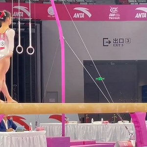 2023 China Championships - Tian Zhuofan BB 14.100 Video: china__gymnastics/IG | International Gymnast Magazine
