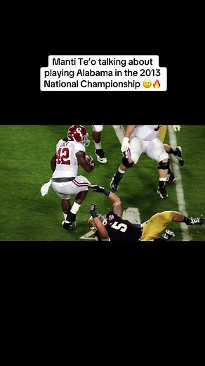 Manti Te’o talking about playing Alabama in the 2013 National Championship 🙂🔥 #Tiktok #MantiTeo #Football #AlabamaFootball #CFP #CFB #sports #natedrink1 #alabamafootball #alabama #footballshorts #rolltide #rtr #shortsfootball #shortsclip #natedrink1 #viral #like #follow #trending #trendingshorts #trend #love ⁣#alabamafootball #auburnfootball #bama #bamafactor #bamafootball #bamanation #builtbybama #cfbplayoff #clemson #clemsonfootball #college #collegefootballplayoff #collegegameday #crimsonti