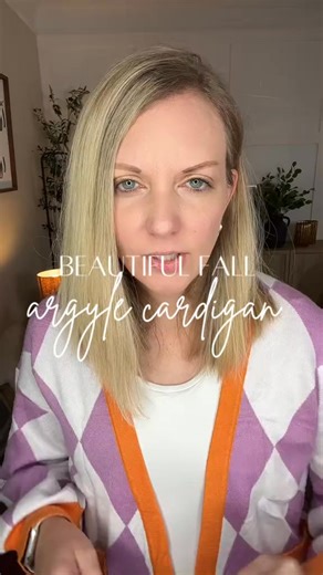 Super cute argyle cardigan for Fall. 🍂💪🏻 #sweater #sweaters #sweaterstyle #sweaterwea #sweaterseason | Next Venture