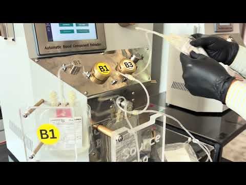 How to Place Blood Bags on Automatic Blood Component Extractor | Authentic Instruments