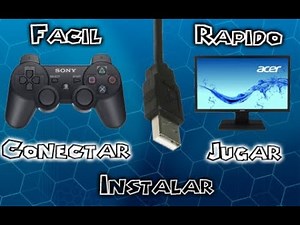 ✅Fácil y Rápido✅ COMO CONECTAR MANDO DE PS3 A PC [2023]🎮Para FIFA, WARZONE, GTA V Y FORTNITE🎮