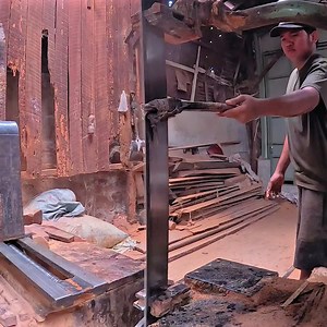 11K views · 108 reactions | very incredible cutting timber with less safety | Sawmill & Woodworking | Facebook