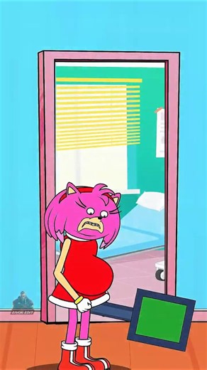 SONIC AND AMY HAVE A BABY?! 😍🥰 #sonamy