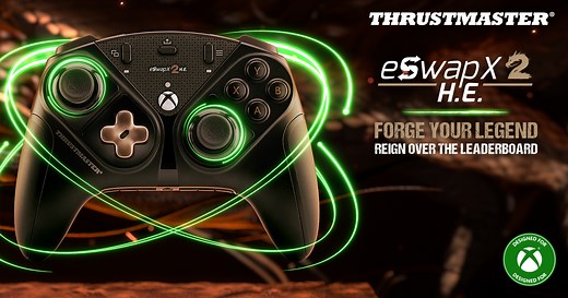 Thrustmaster's New ESWAP X2 H.E Controller for Xbox Targets Stick Drift with Hall Effect Tech | TheXboxHub