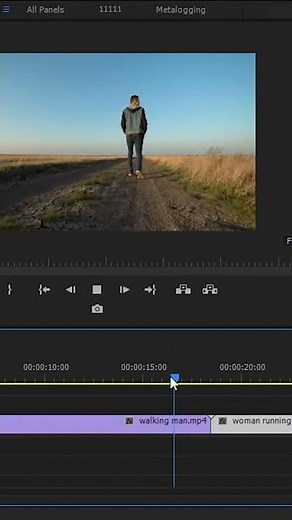 Cross Dissolve Transition effect In Premiere Pro #Shorts