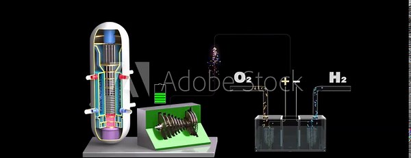 Hydrogen production using small modular reactor and carbon neutrality
