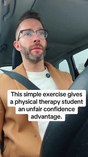 Every physical therapy student wants to walk into clinic feeling confident, prepared, and respected. But confidence doesn’t come from reading more or waiting longer. It comes from doing the right reps early. This is the exact exercise I give students in their first two days to help them start evaluations, organize their thinking, and stop second-guessing themselves. If you want confidence fast, start here. #physicaltherapy #physicaltherapystudent #ptstudent #dptstudent #confidenceboost