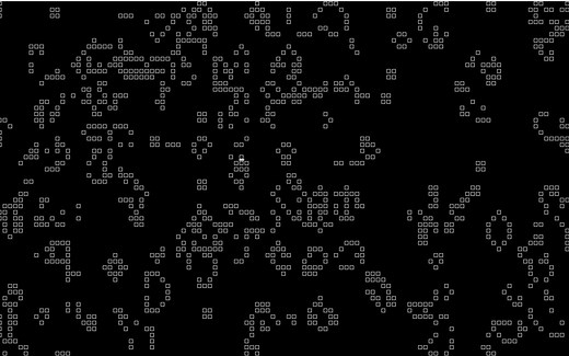 C语言实现生命游戏