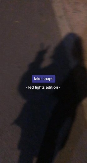 Faux Snaps avec Lumières LED : Prank esthétiques