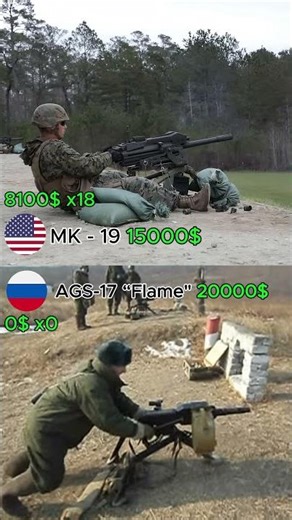 MK-19 vs AGS-17 "Flame": How Much Does One Shot Really Cost?