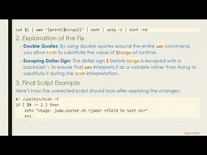 Mastering tcsh Variable Passing in Shell Scripts