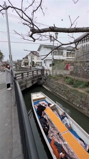 柳川川下り 失敗シーン | 川に落ちる bmsg ラン柳川