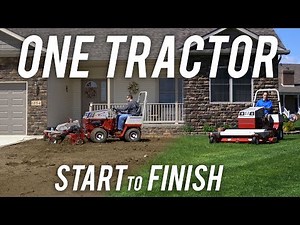 How to Install a New Lawn with One Tractor - Ventrac