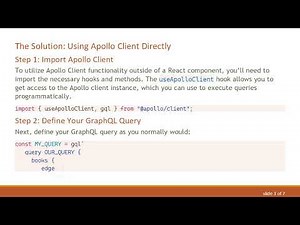 How to Call GraphQL Outside a React Component