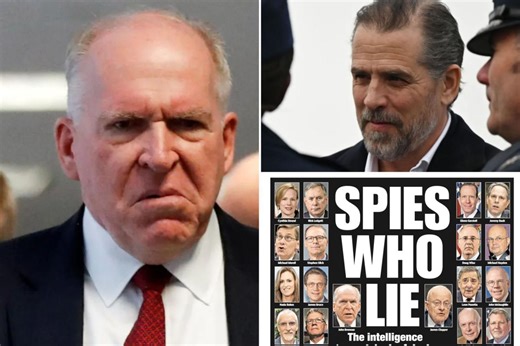 Ex-CIA Director John Brennan explodes as he’s confronted about Hunter Biden’s laptop
