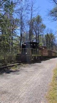The Northern Central Railway's Engine No.32 Passes through The Railroad Crossing in Glen Rock, PA!