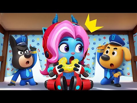 🔴LIVE | Let's Play Safe | Useful Stories | Safety Rules | Police Cartoon | Sheriff Labrador