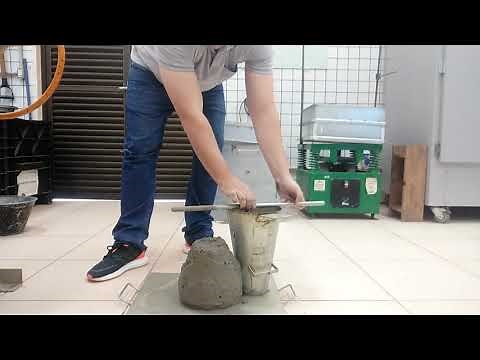 Prof. Dr. Carlos Balestra - Ensaio de Determinação do Abatimento do Concreto (Slump Test)