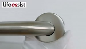 18 Inch Handicap Grab Bars, 2 Pack Stainless Steel Grab Bar for Bathtubs and Showers, Wall Mount Safety Shower Grab Bars for Seniors Injury Elderly, Matte Black Knurled