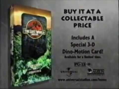 The Lost World: Jurassic Park VHS Release Ad #4 (1997)