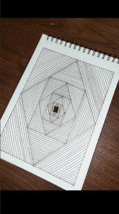 Day-6 Satisfying #zentangleart | #illusion #easy #art #trending #trendingshorts #shorts #shortvideo