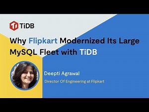 Why Flipkart Modernized Its Large MySQL Fleet with TiDB
